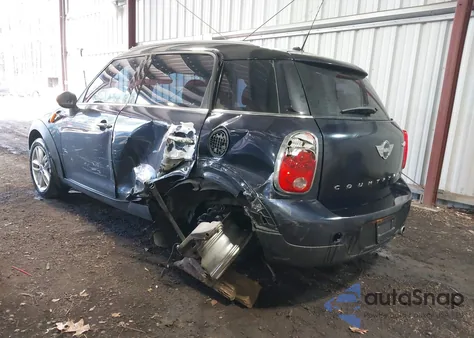 2014 Mini Countryman Cooper from USA, damaged, VIN WMWZB3C53EWR37162